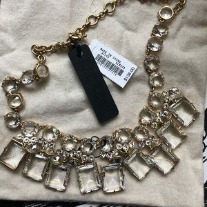 J Crew Statement Glass necklace